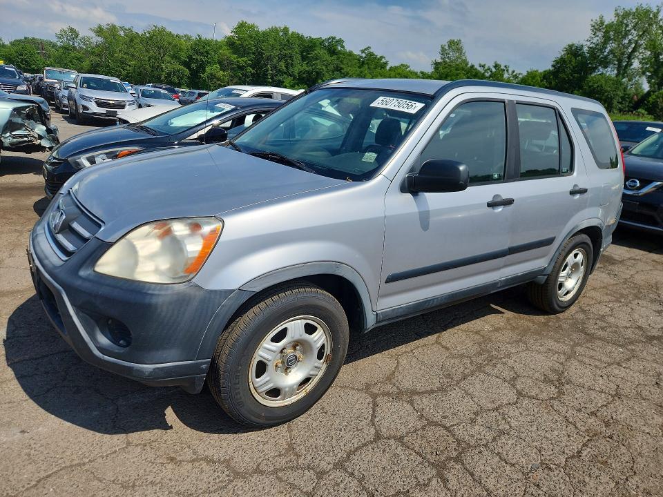 2005 Honda Cr-v მანქანა იყიდება აუქციონზე, vin: JHLRD78575C040279, აუქციონის ნომერი: 56075056