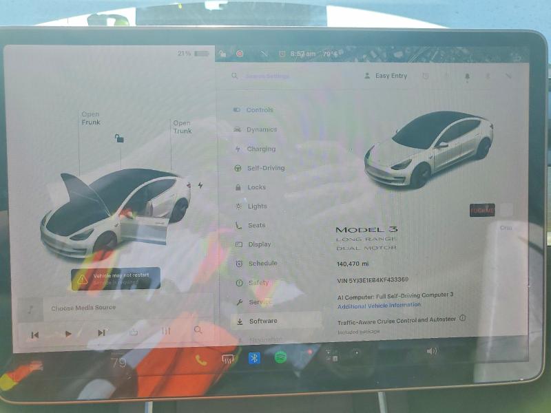Aukcja sprzedaży 2019 Tesla Model 3, vin: 5YJ3E1EB4KF433369, numer aukcji: 56890246