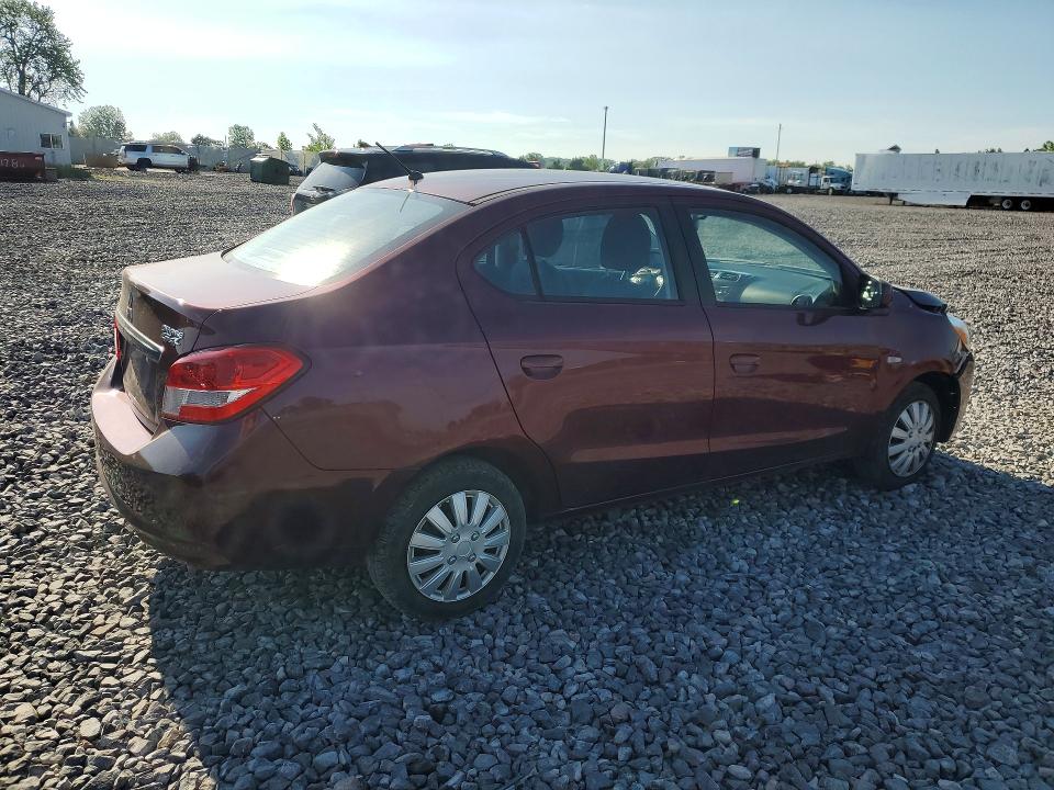 Продаж на аукціоні авто 2017 Mitsubishi Mirage, vin: ML32F3FJ1HH004809, номер лоту: 56247156
