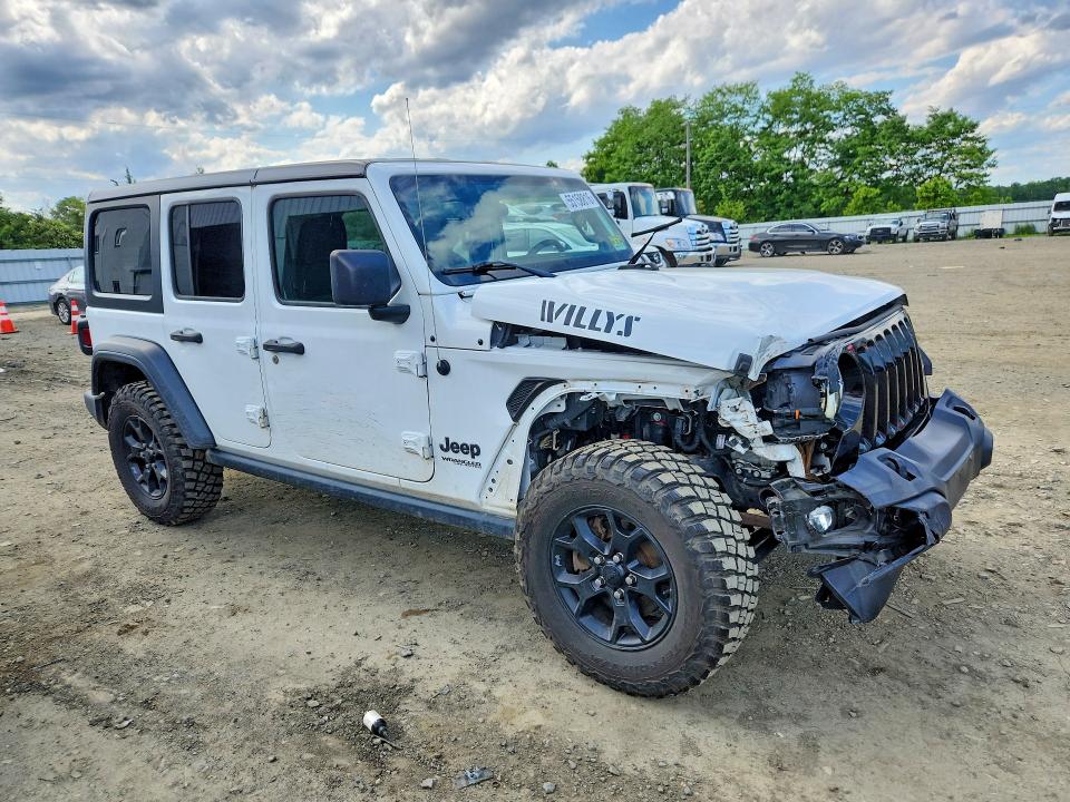 55158816 :رقم المزاد ، 1C4HJXDN2MW637151 vin ، 2021 Jeep Wrangler Unlimited مزاد بيع