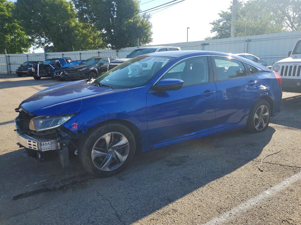Продажа на аукционе авто 2020 Honda Civic, vin: 2HGFC2F66LH519354, номер лота: 58150376