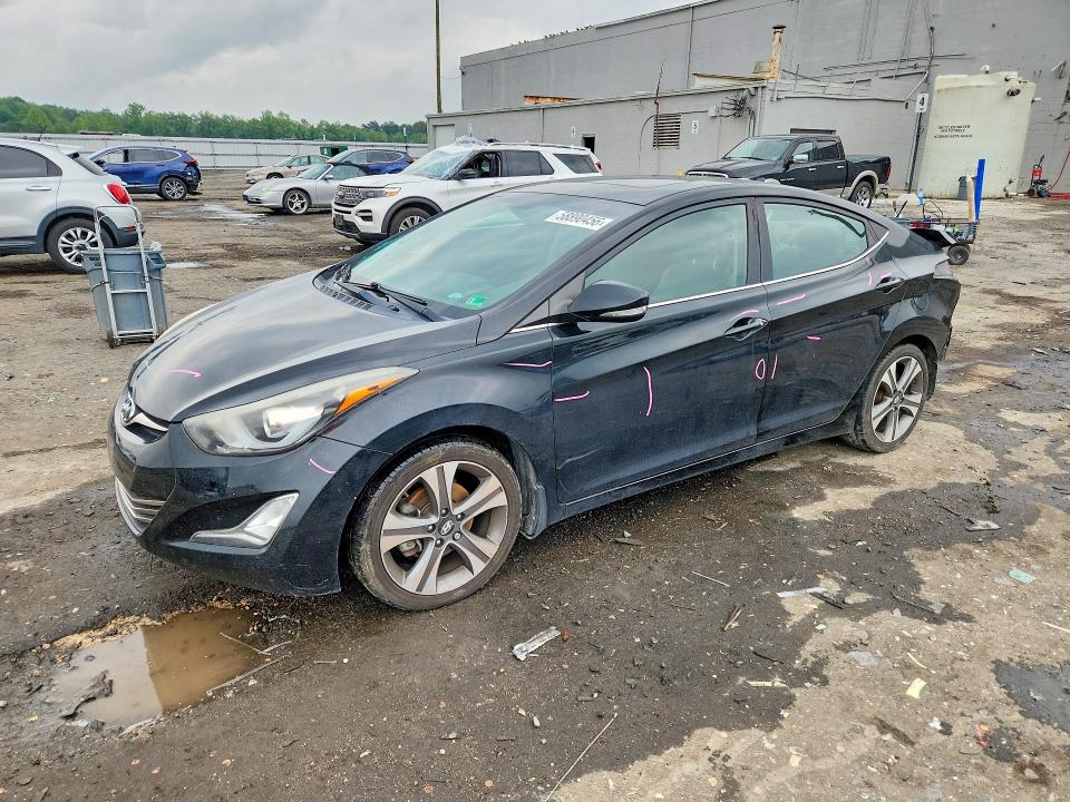 Aukcja sprzedaży 2014 Hyundai Elantra, vin: KMHDH4AH4EU070344, numer aukcji: 58890456