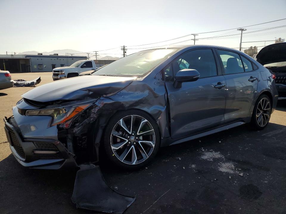 Продаж на аукціоні авто 2020 Toyota Corolla, vin: 5YFS4RCE3LP047865, номер лоту: 56827206