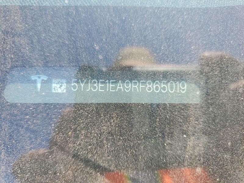 57272346 :رقم المزاد ، 5YJ3E1EA9RF865019 vin ، 2024 Tesla Model 3 مزاد بيع