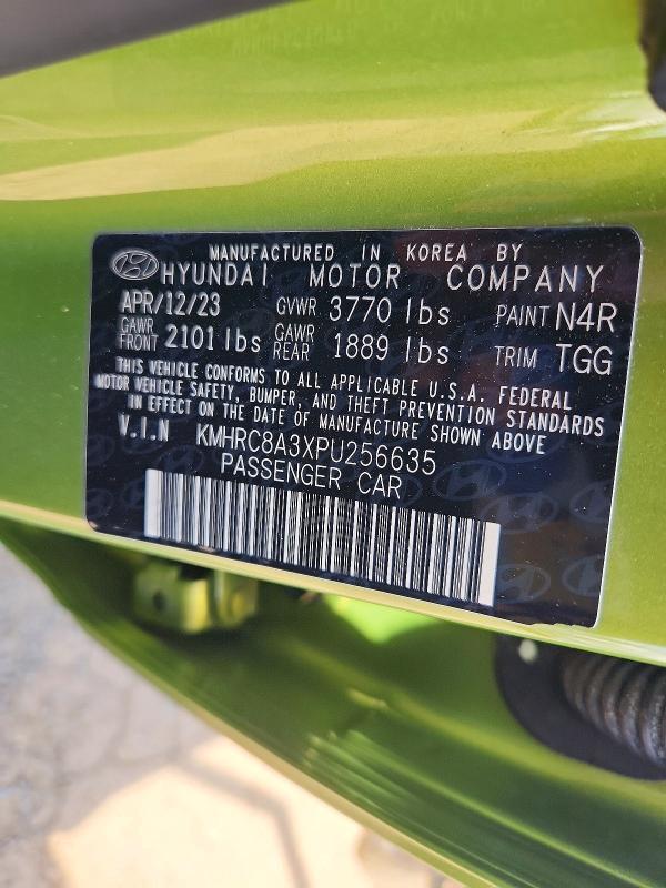 Aukcja sprzedaży 2023 Hyundai Venue, vin: KMHRC8A3XPU256635, numer aukcji: 56758106