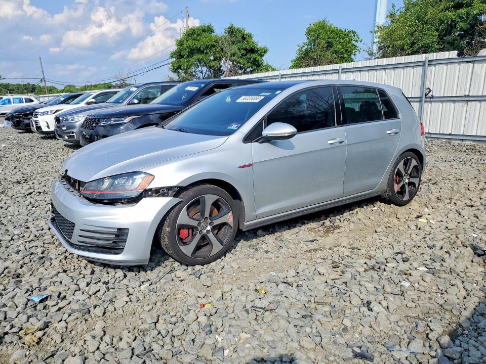 56335856 :رقم المزاد ، 3VW547AU5HM017001 vin ، 2017 Volkswagen Gti مزاد بيع
