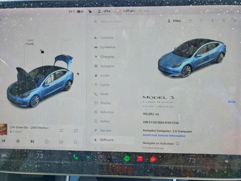 Aukcja sprzedaży 2018 Tesla Model 3, vin: 5YJ3E1EBXJF097239, numer aukcji: 58219406