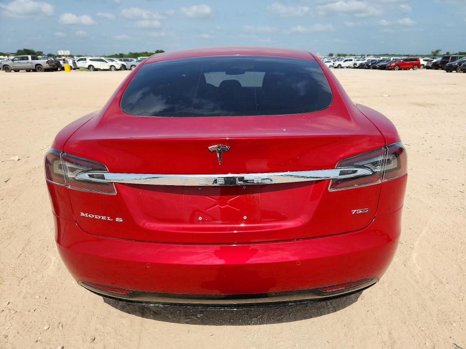 58914936 :رقم المزاد ، 5YJSA1E25GF155208 vin ، 2016 Tesla Model S مزاد بيع
