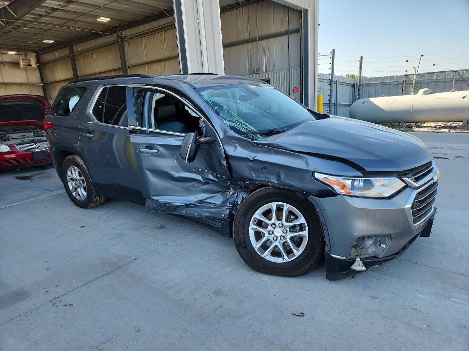 58476696 :رقم المزاد ، 1GNEVHKW8MJ198695 vin ، 2021 Chevrolet Traverse مزاد بيع