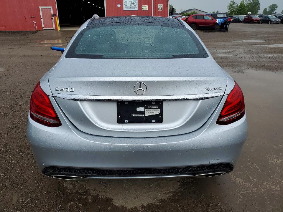 Продажа на аукционе авто 2015 Mercedes-benz C, vin: 55SWF4KB7FU028241, номер лота: 58078166