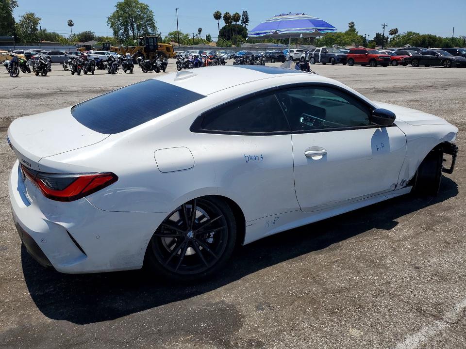 58414616 :رقم المزاد ، WBA53AP07MCG97115 vin ، 2021 Bmw 430i مزاد بيع