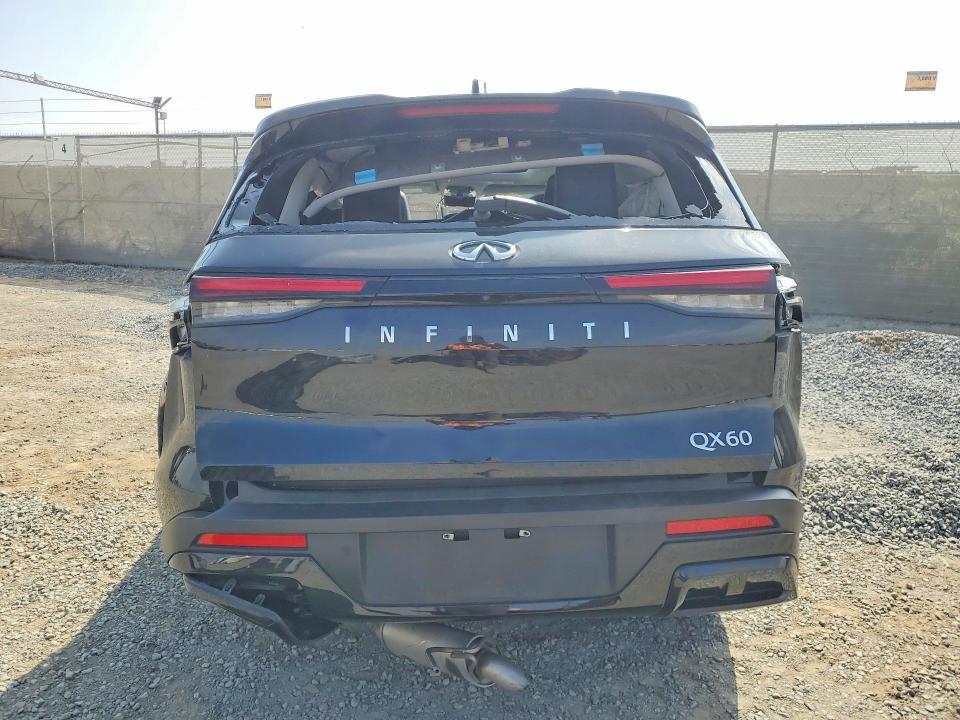 58648406 :رقم المزاد ، 5N1AL1ER3SC343441 vin ، 2025 Infiniti Qx60 مزاد بيع