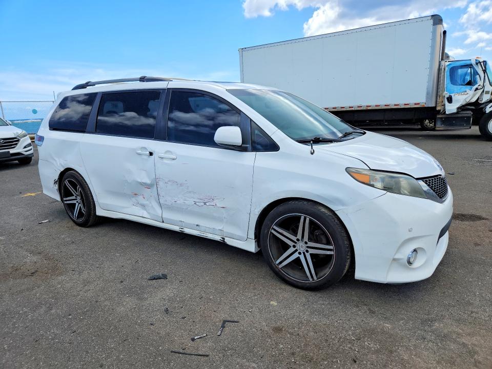 2012 Toyota Sienna მანქანა იყიდება აუქციონზე, vin: 5TDXK3DC0CS208721, აუქციონის ნომერი: 59111606