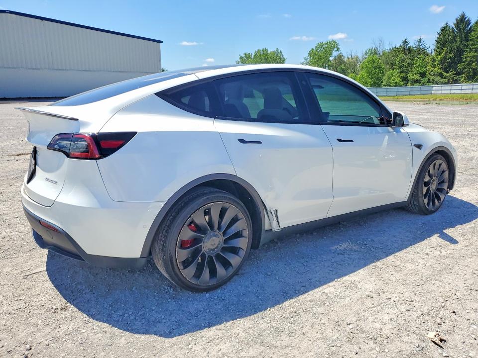 56234286 :رقم المزاد ، 7SAYGDEF1NF374213 vin ، 2022 Tesla Model Y مزاد بيع
