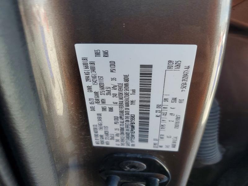 2021 Ford F150 მანქანა იყიდება აუქციონზე, vin: 1FTEW1EP8MFB75583, აუქციონის ნომერი: 59146806