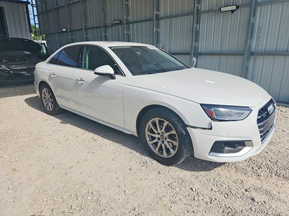 Продажа на аукционе авто 2021 Audi A4, vin: WAUABAF44MA070189, номер лота: 54560826
