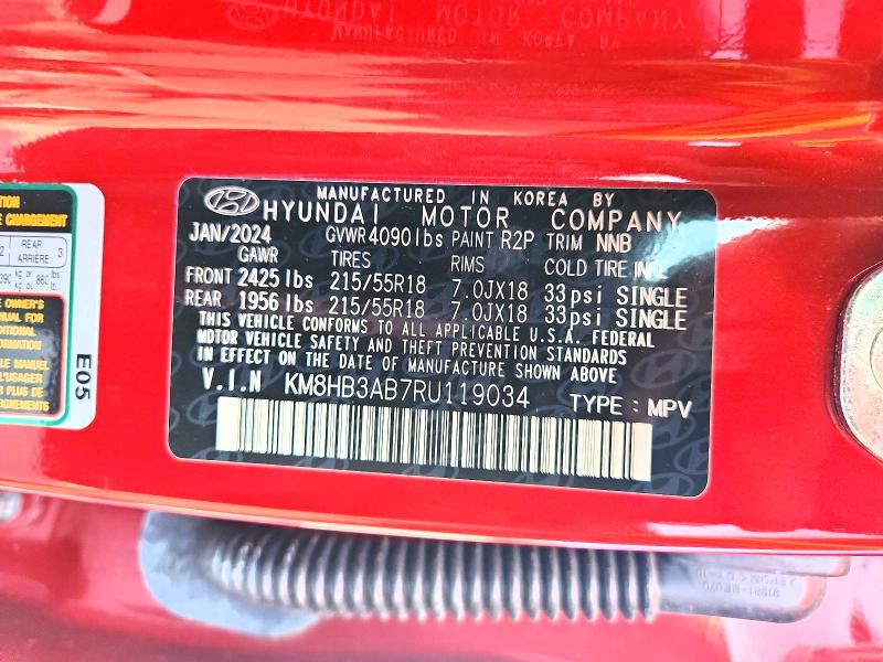 Продажа на аукционе авто 2024 Hyundai Kona, vin: KM8HB3AB7RU119034, номер лота: 74513515