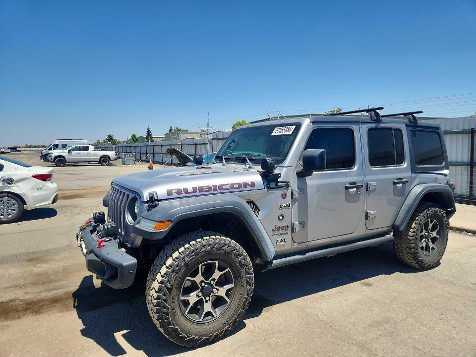 Auction sale of the 2018 Jeep Wrangler Unlimited, vin: 1C4HJXFG3JW122993, lot number: 57085086