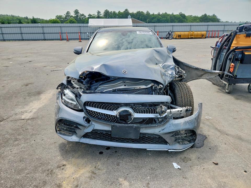 2021 Mercedes-benz C მანქანა იყიდება აუქციონზე, vin: W1KWF8EBXMR651581, აუქციონის ნომერი: 56763596