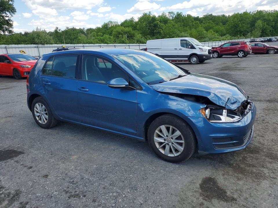 Aukcja sprzedaży 2017 Volkswagen Golf, vin: 3VW217AU4HM046968, numer aukcji: 55815296