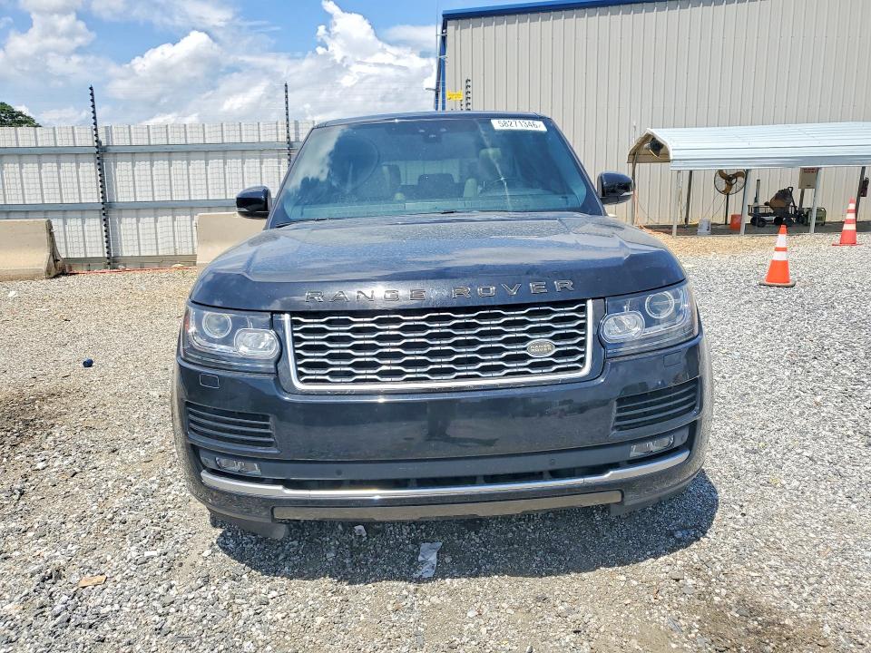 Продажа на аукционе авто 2017 Land Rover Range Rover, vin: SALGS2FE2HA322757, номер лота: 58271346