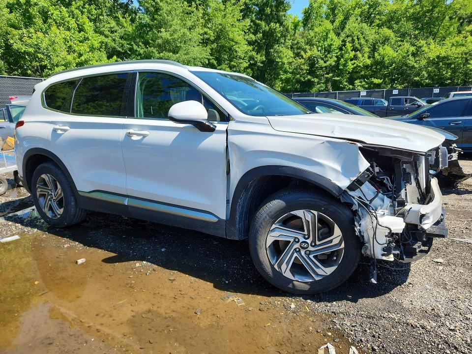 2021 Hyundai Santa Fe მანქანა იყიდება აუქციონზე, vin: 5NMS24AJ1MH355475, აუქციონის ნომერი: 55411776