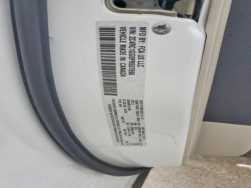 2023 Chrysler Pacifica მანქანა იყიდება აუქციონზე, vin: 2C4RC1GG0PR507696, აუქციონის ნომერი: 56764966