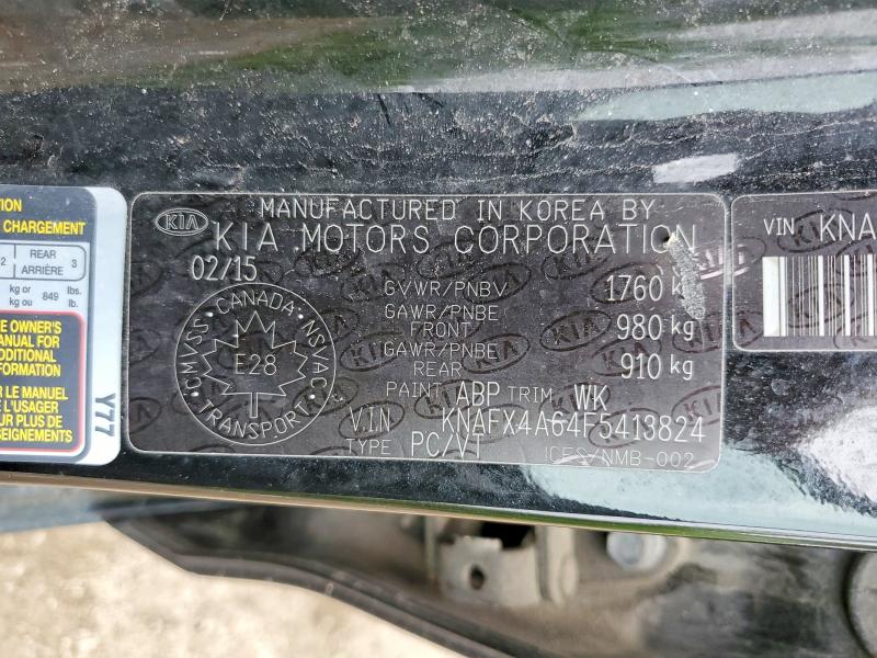 Продажа на аукционе авто 2015 Kia Forte, vin: KNAFX4A64F5413824, номер лота: 56664786