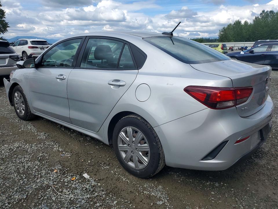 2021 Kia Rio მანქანა იყიდება აუქციონზე, vin: 3KPA24AD4ME378116, აუქციონის ნომერი: 56098626