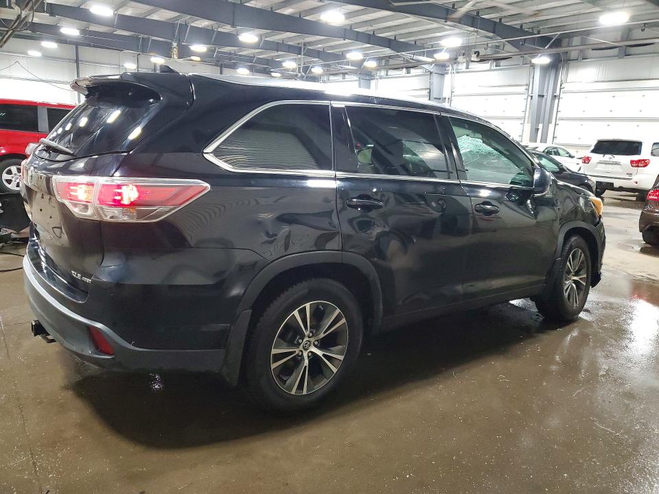 Продажа на аукционе авто 2016 Toyota Highlander, vin: 5TDJKRFH2GS255384, номер лота: 57924046