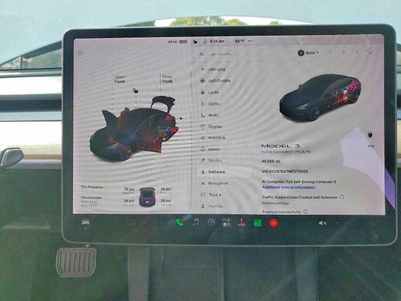 Продажа на аукционе авто 2021 Tesla Model 3, vin: 5YJ3E1EA7MF070009, номер лота: 54902606