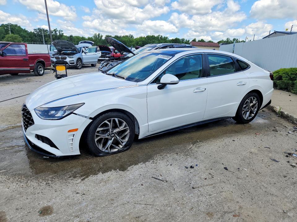 2021 Hyundai Sonata მანქანა იყიდება აუქციონზე, vin: KMHL14JA4MA153016, აუქციონის ნომერი: 57080086