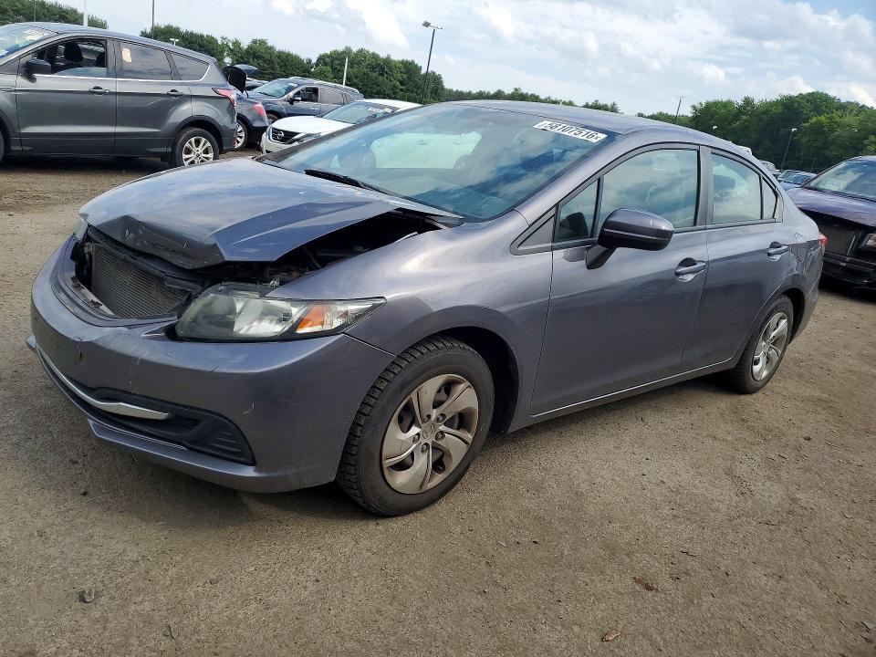 58107516 :رقم المزاد ، 19XFB2F54FE011196 vin ، 2015 Honda Civic مزاد بيع