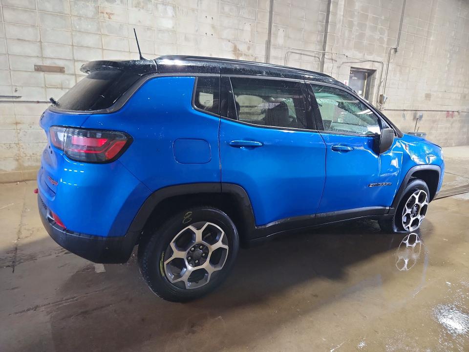 Auction sale of the 2022 Jeep Compass, vin: 3C4NJDDB8NT102937, lot number: 57737756
