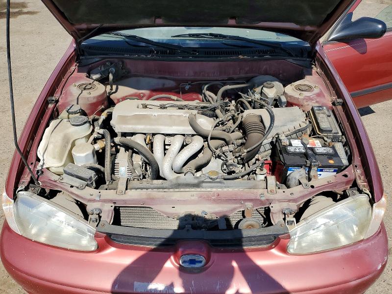 1998 Chevrolet Geo Prizm მანქანა იყიდება აუქციონზე, vin: 1Y1SK5286WZ425791, აუქციონის ნომერი: 55590316