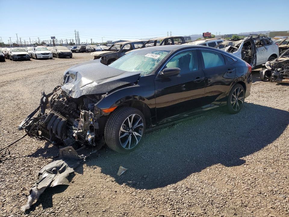 2019 Honda Civic მანქანა იყიდება აუქციონზე, vin: 2HGFC2F87KH602985, აუქციონის ნომერი: 54799426
