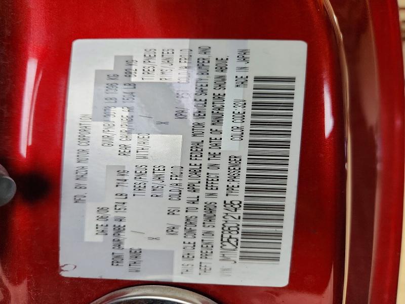 Продаж на аукціоні авто 2006 Mazda Mx-5 Miata, vin: JM1NC25F860121485, номер лоту: 58021436