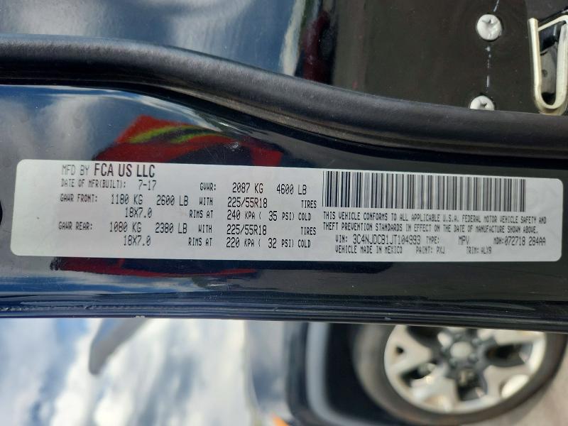 Продаж на аукціоні авто 2018 Jeep Compass, vin: 3C4NJDCB1JT104993, номер лоту: 56177726
