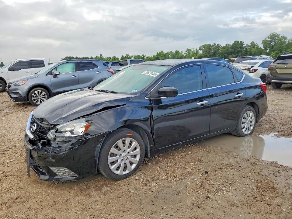 55628466 :رقم المزاد ، 3N1AB7AP5KY407438 vin ، 2019 Nissan Sentra Ca Automatic مزاد بيع