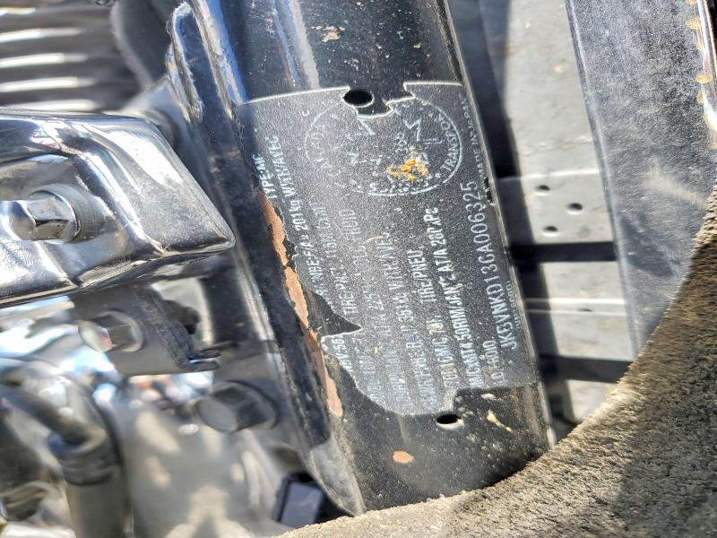 57489616 :رقم المزاد ، JKBVNKD136A006325 vin ، 2006 Kawasaki Vn1600 مزاد بيع