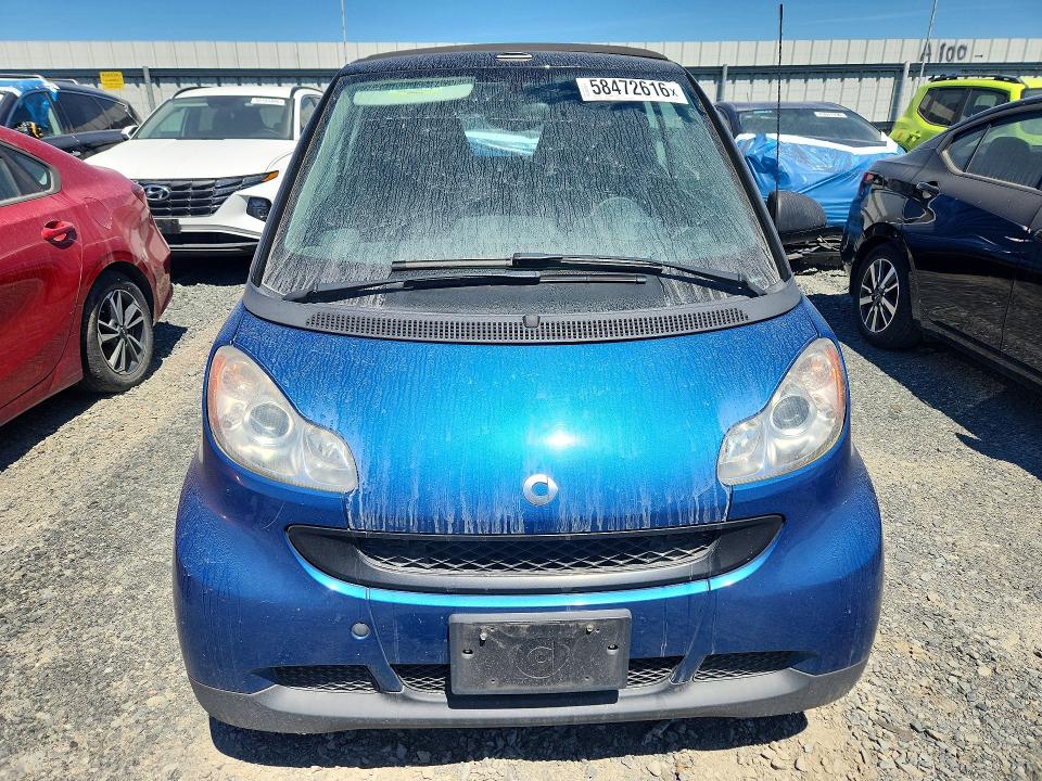 Продажа на аукционе авто 2009 Smart Fortwo, vin: WMEEK31X79K210742, номер лота: 58472616