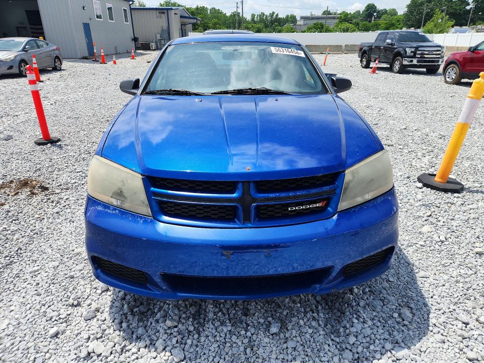 56316456 :رقم المزاد ، 1C3CDZAB3EN117091 vin ، 2014 Dodge Avenger مزاد بيع
