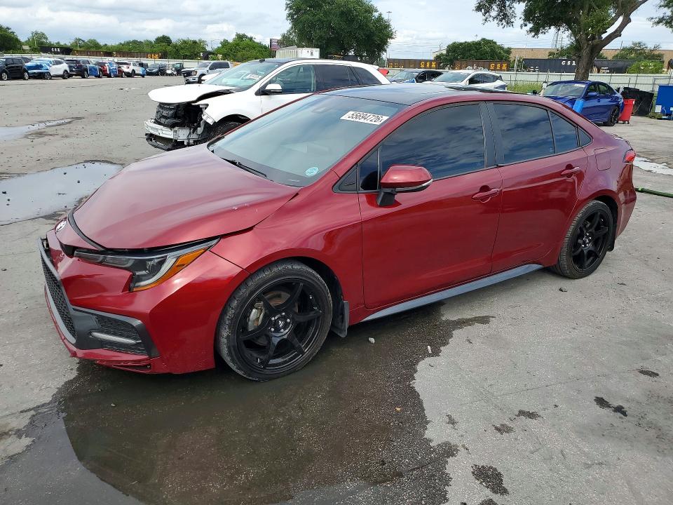 2022 Toyota Corolla მანქანა იყიდება აუქციონზე, vin: 5YFM4MCE7NP112490, აუქციონის ნომერი: 55694726