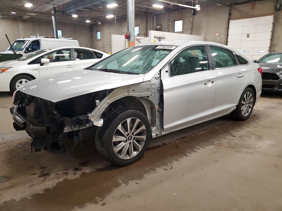 2015 Hyundai Sonata მანქანა იყიდება აუქციონზე, vin: 5NPE34AF5FH210418, აუქციონის ნომერი: 57582606