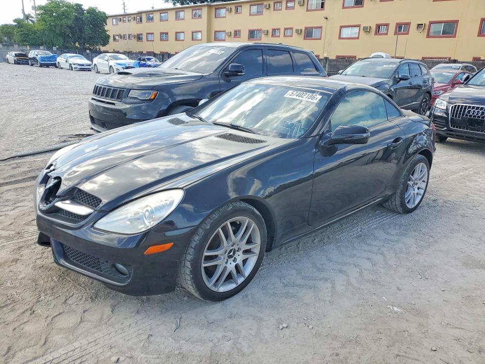 57402186 :رقم المزاد ، WDBWK54F99F208788 vin ، 2009 Mercedes-benz Slk مزاد بيع