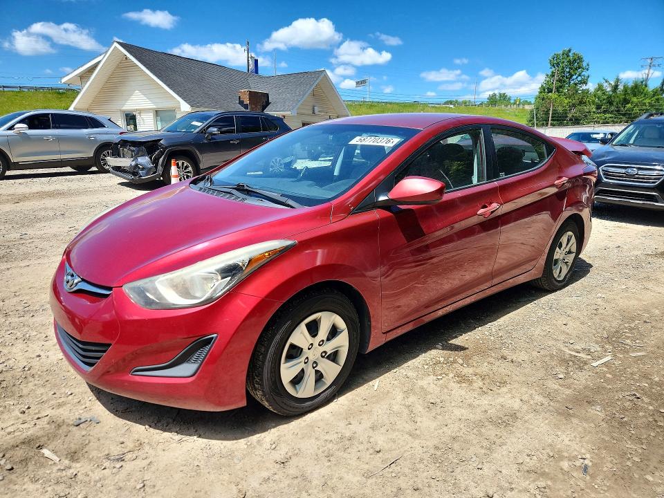 Продаж на аукціоні авто 2016 Hyundai Elantra, vin: 5NPDH4AE0GH757831, номер лоту: 58770376