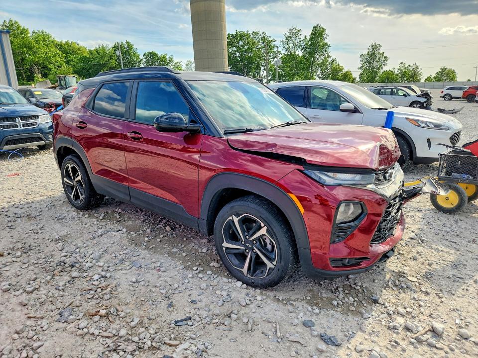 Aukcja sprzedaży 2022 Chevrolet Trailblazer, vin: KL79MUSL2NB026764, numer aukcji: 55545396