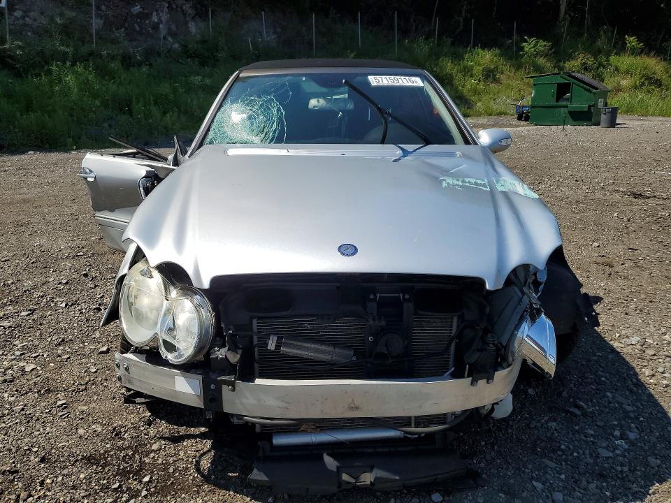 2006 Mercedes-benz Clk მანქანა იყიდება აუქციონზე, vin: WDBTK56F66T074318, აუქციონის ნომერი: 57159116