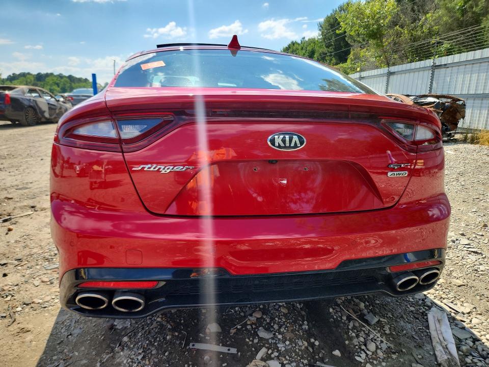2018 Kia Stinger მანქანა იყიდება აუქციონზე, vin: KNAE55LC8J6034466, აუქციონის ნომერი: 57067686