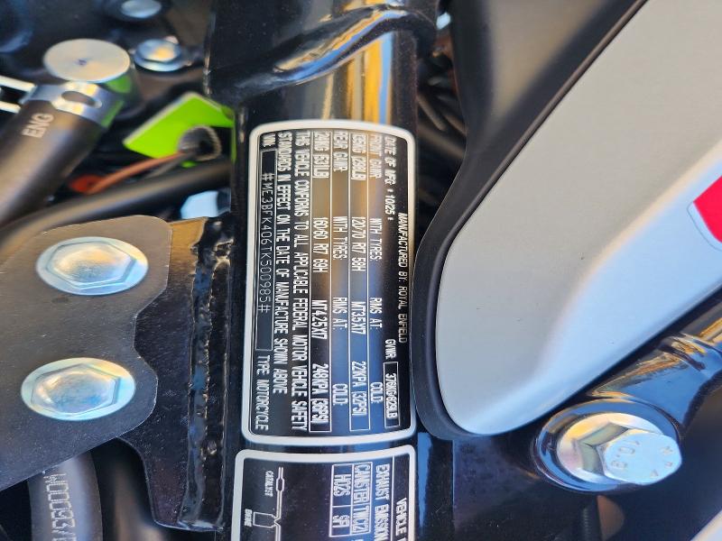 55311366 :رقم المزاد ، ME3BFK406TK500985 vin ، 2026 Royal Enfield Motors Guerilla 450 مزاد بيع